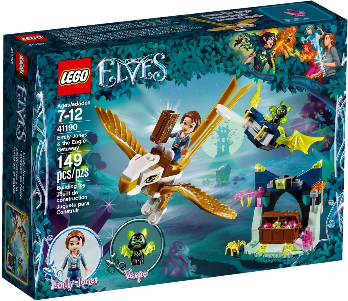 LEGO Elves 41190 Emily Jones & the Eagle Getaway set, image 2