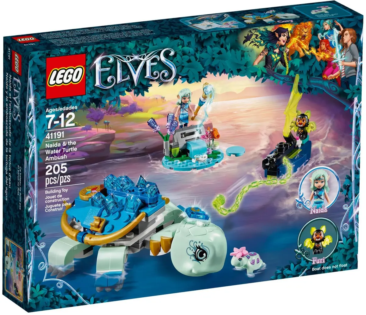 LEGO Elves 41191 Naida & the Water Turtle Ambush set, image 2