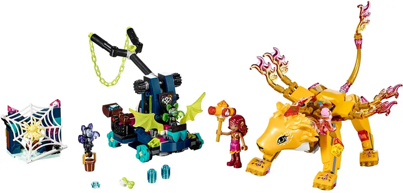 LEGO Elves 41192 Azari & the Fire Lion Capture set