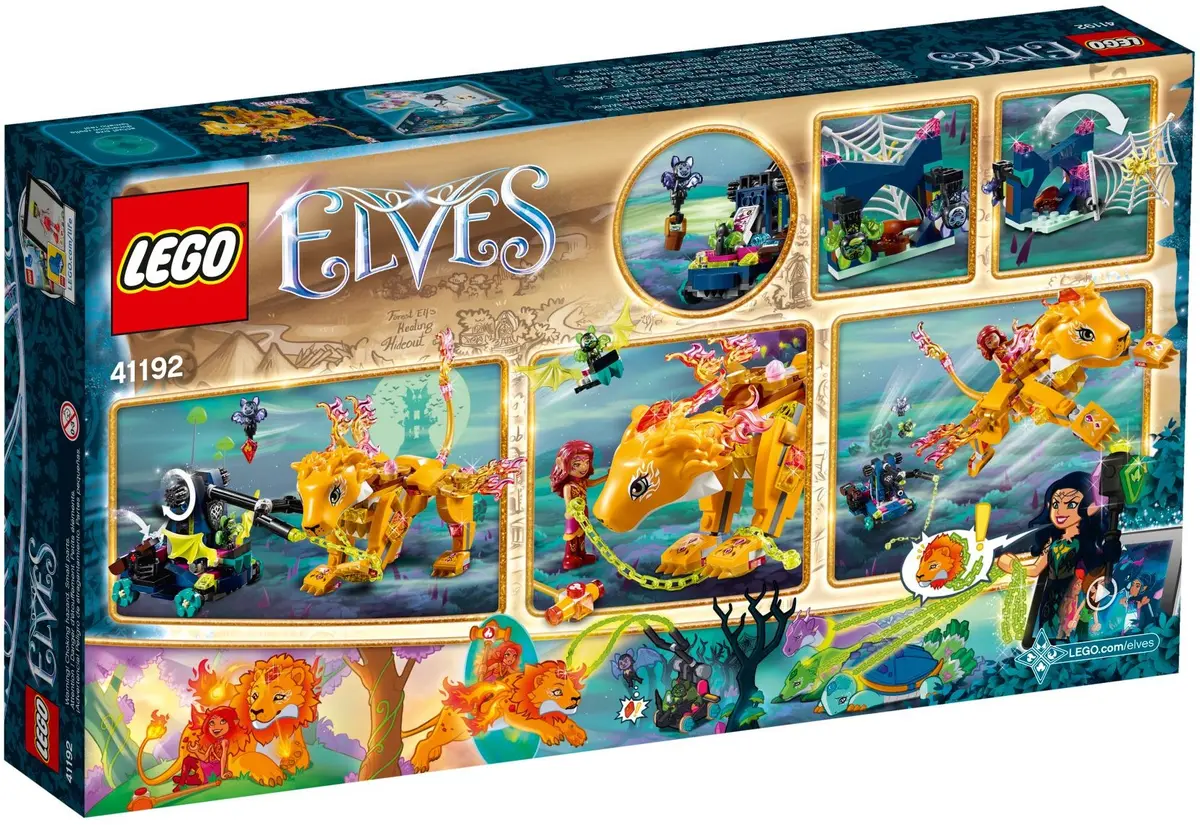 LEGO Elves 41192 Azari & the Fire Lion Capture set, image 3