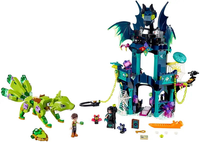 LEGO Elves 41194 Noctura's Tower & the Earth Fox Rescue set