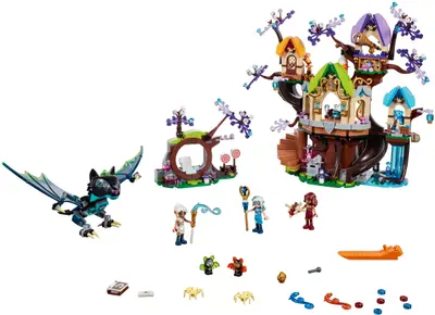 LEGO Elves 41196 The Elvenstar Tree Bat Attack set