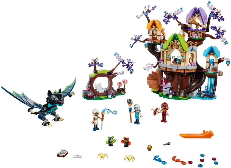 LEGO Elves 41196 The Elvenstar Tree Bat Attack set