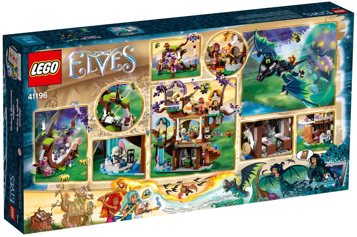 LEGO Elves 41196 The Elvenstar Tree Bat Attack set, image 5