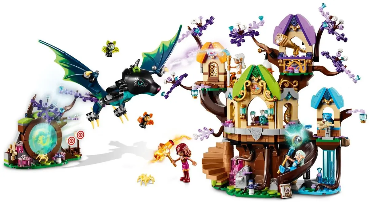 LEGO Elves 41196 The Elvenstar Tree Bat Attack set, image 3