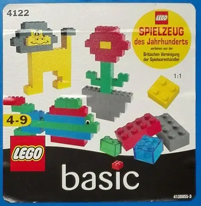 LEGO Basic 4122 Basic Building Set, 4+ set