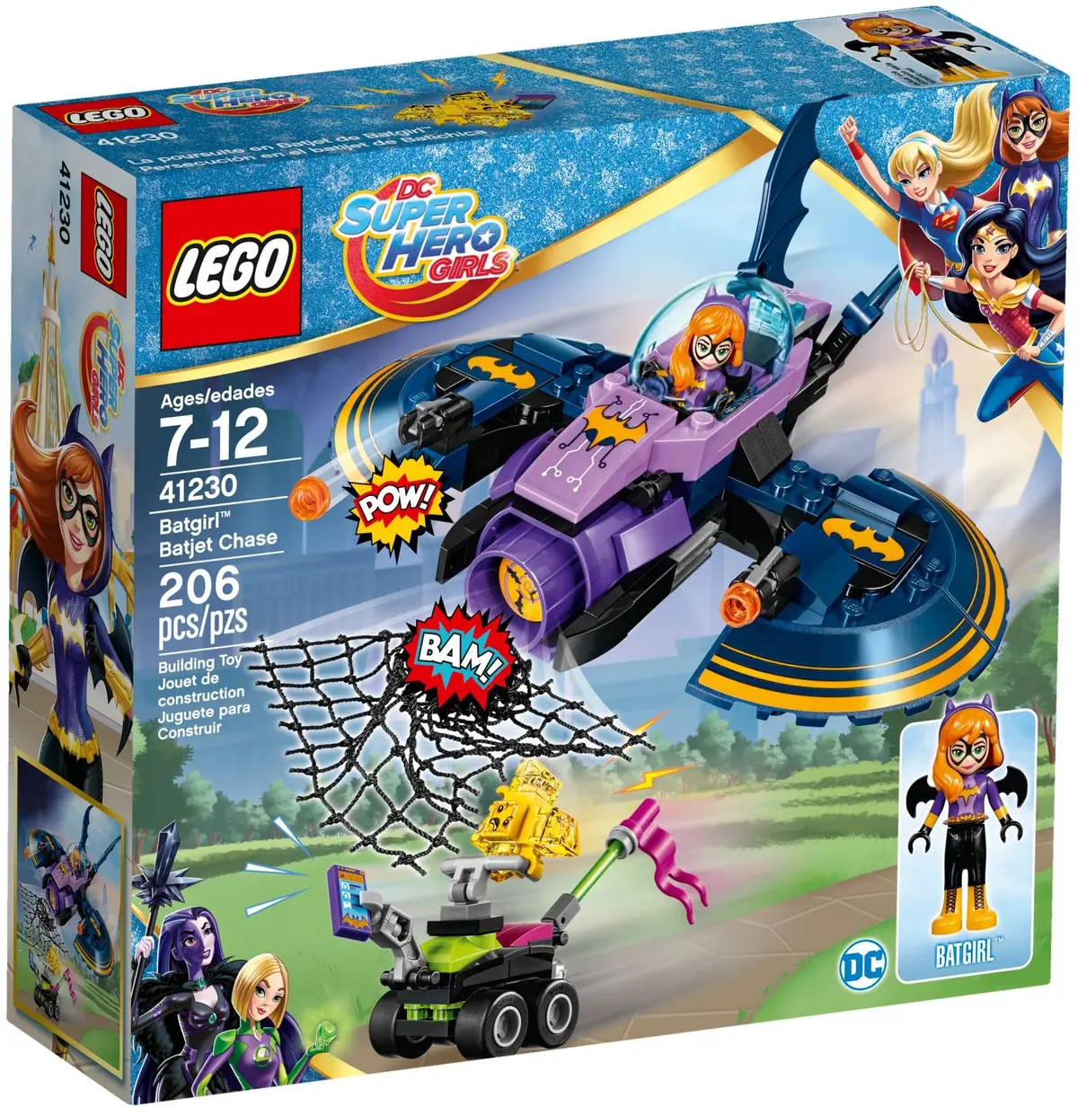 LEGO DC Super Hero Girls 41230 Batgirl Batjet Chase set, image 2