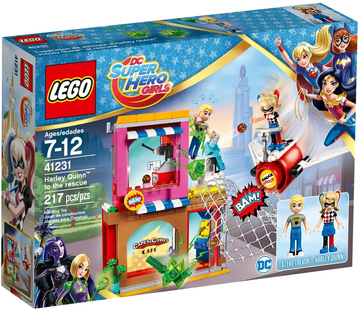 LEGO DC Super Hero Girls 41231 Harley Quinn to the Rescue set, image 2