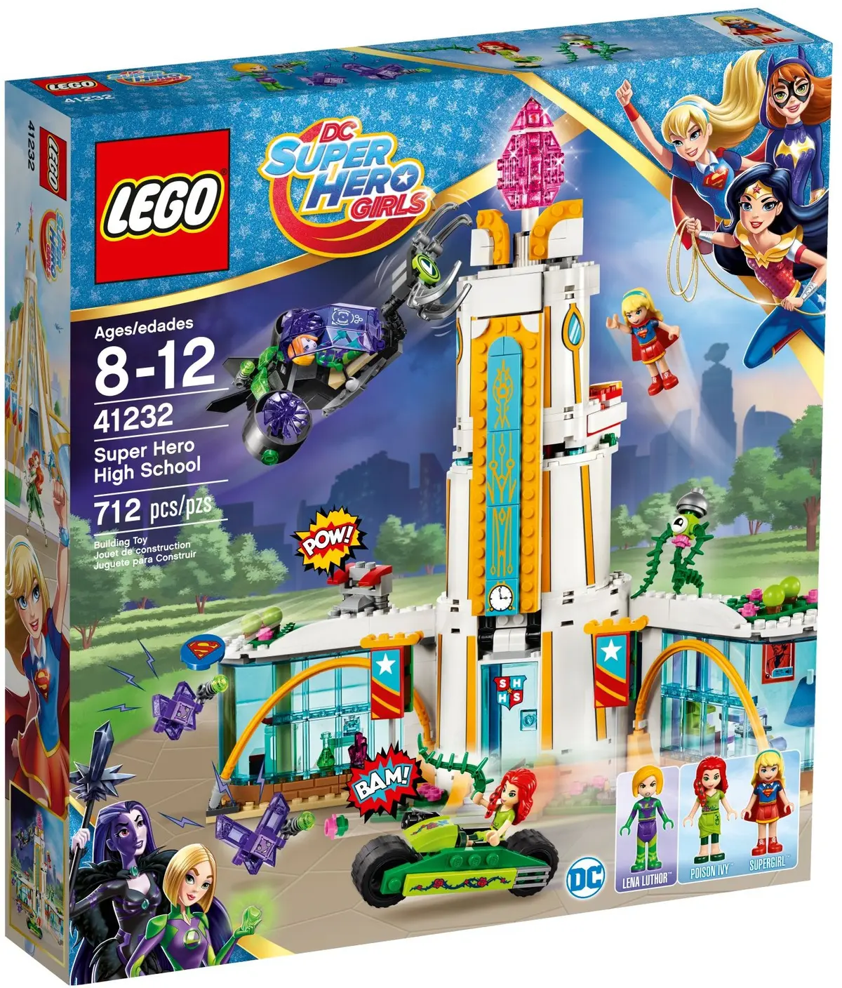LEGO DC Super Hero Girls 41232 Super Hero High School set, image 2