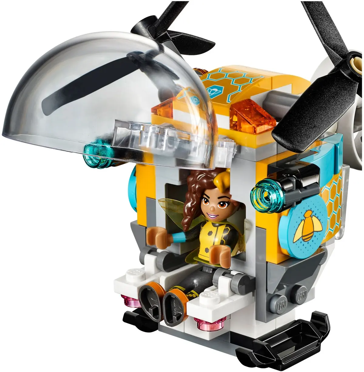 LEGO DC Super Hero Girls 41234 Bumblebee Helicopter set, image 4