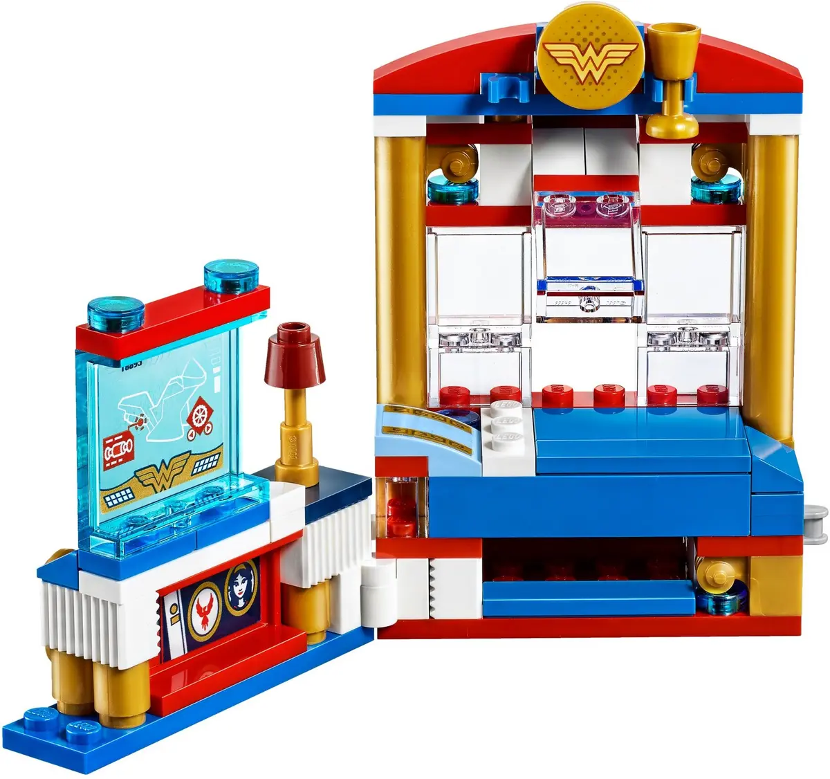LEGO DC Super Hero Girls 41235 Wonder Woman Dorm Room set, image 3