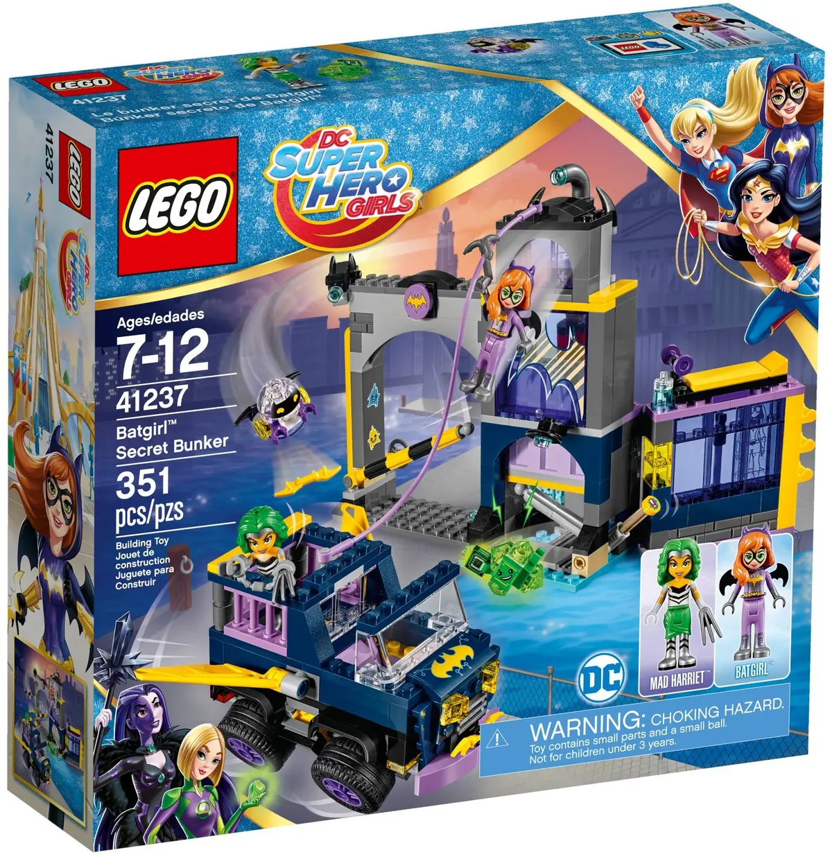 LEGO DC Super Hero Girls 41237 Batgirl Secret Bunker set, image 2