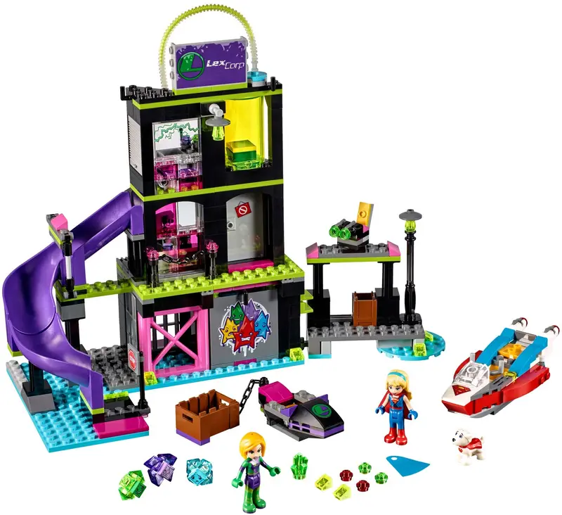 LEGO DC Super Hero Girls 41238 Lena Luthor Kryptomite Factory set