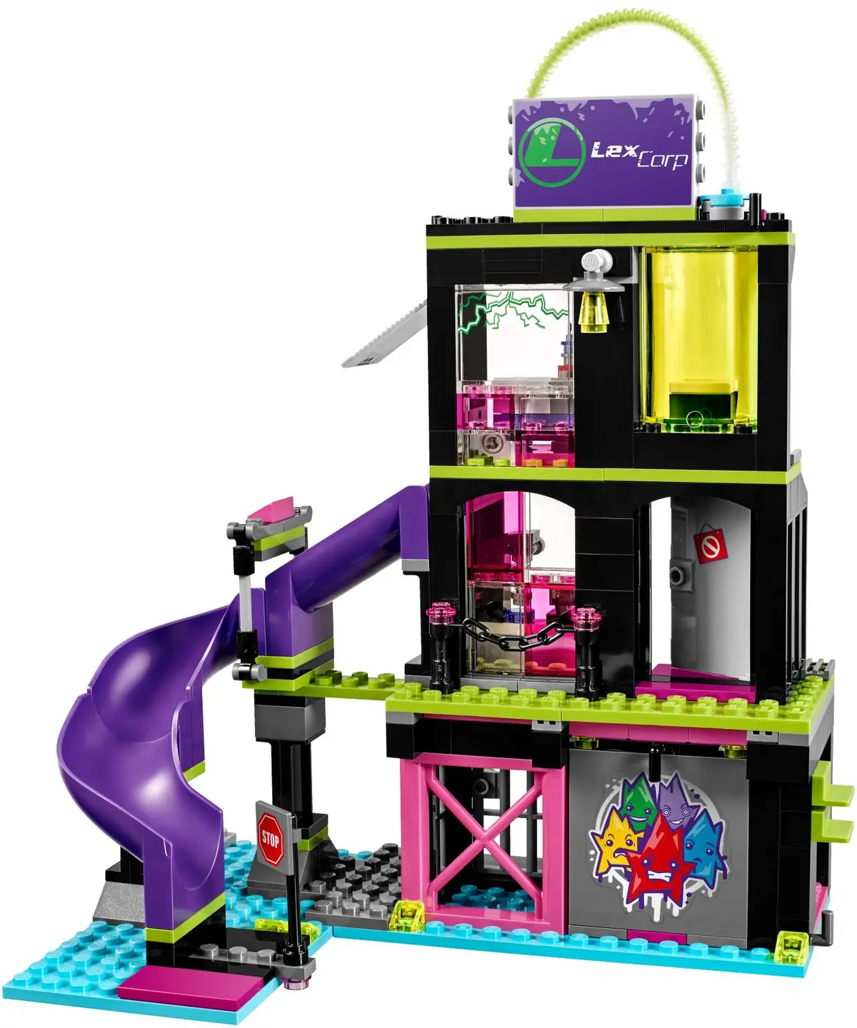 LEGO DC Super Hero Girls 41238 Lena Luthor Kryptomite Factory set, image 4