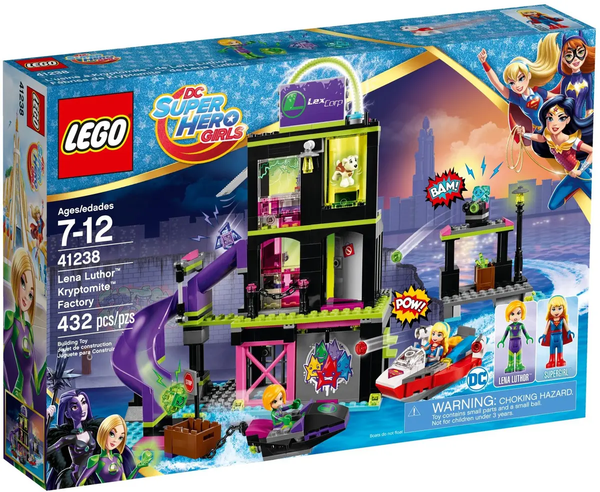 LEGO DC Super Hero Girls 41238 Lena Luthor Kryptomite Factory set, image 2