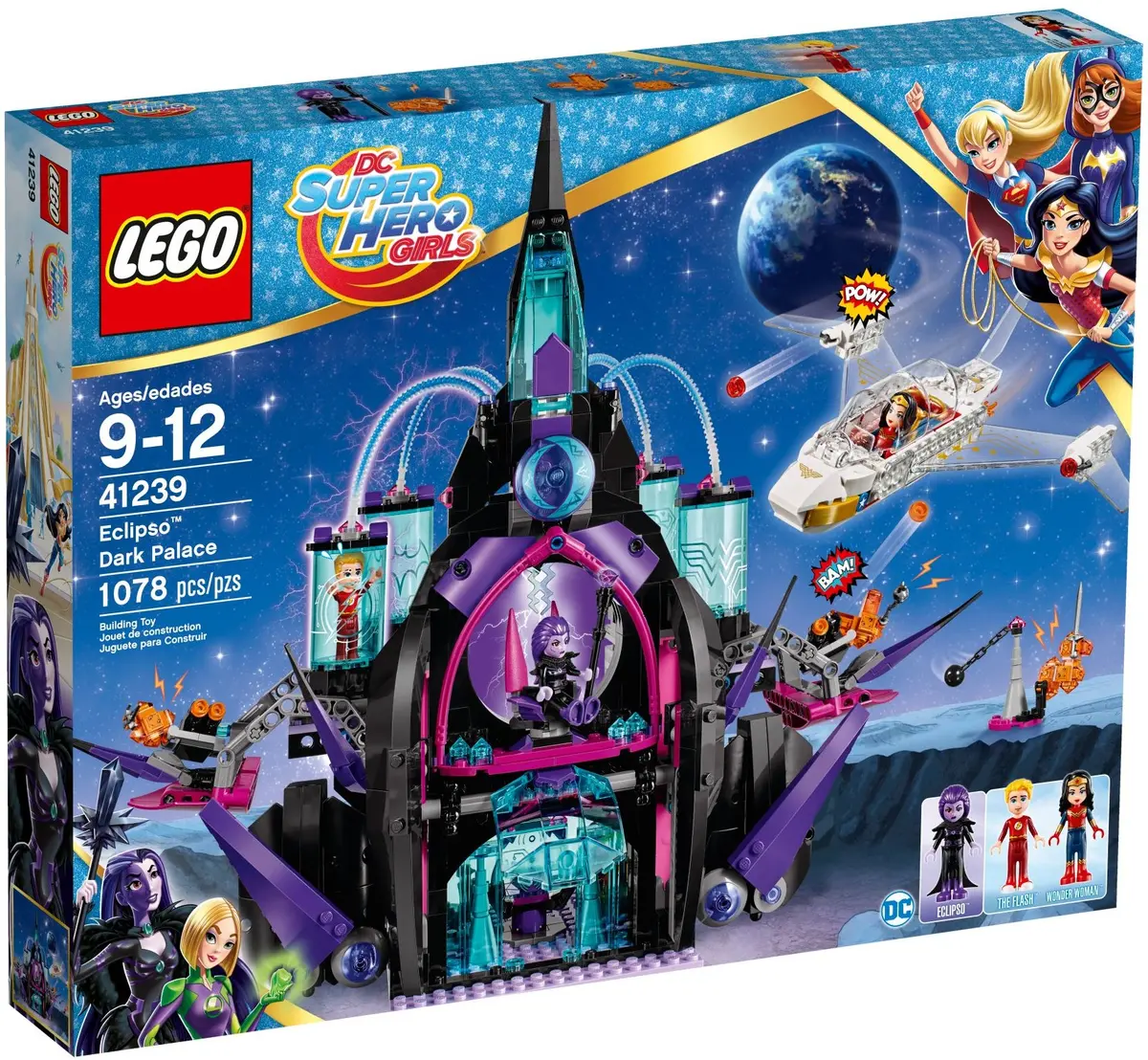 LEGO DC Super Hero Girls 41239 Eclipso Dark Palace set, image 2
