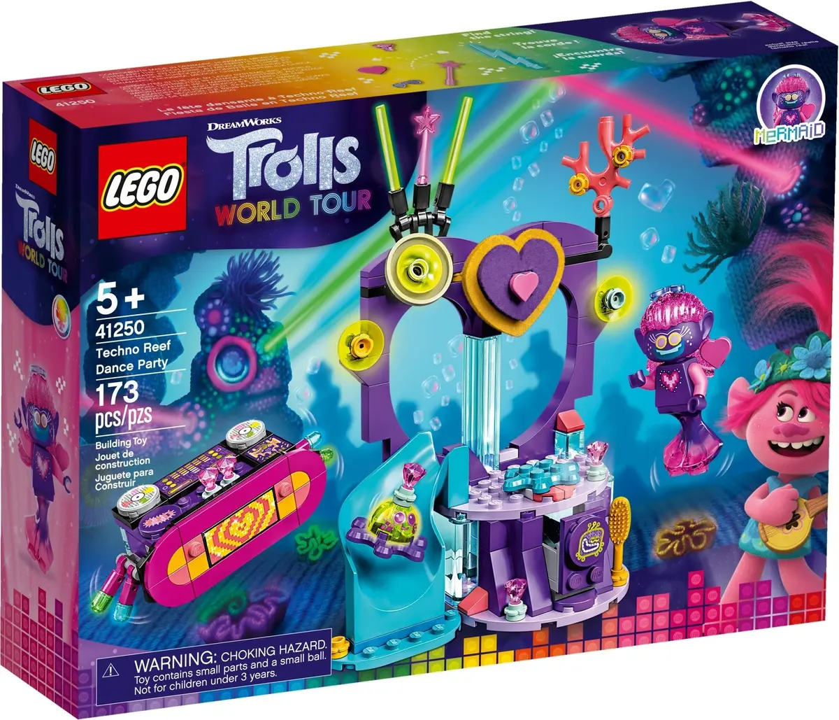 LEGO Trolls World Tour 41250 Techno Reef Dance Party set, image 2