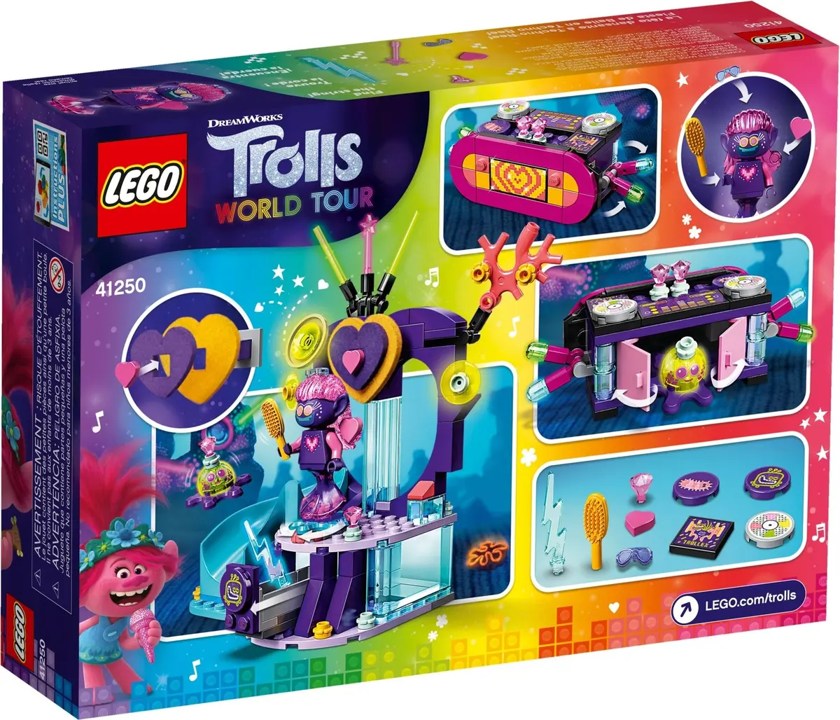 LEGO Trolls World Tour 41250 Techno Reef Dance Party set, image 5