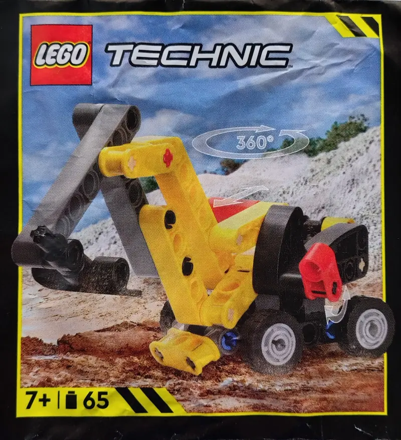 LEGO Technic 412504 Wheeled Excavator set