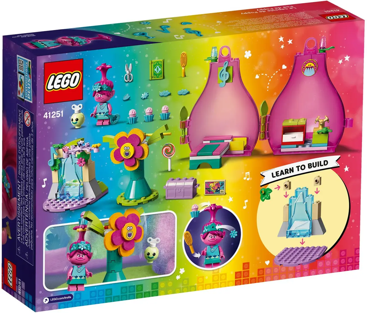LEGO Trolls World Tour 41251 Poppy's Pod set, image 6