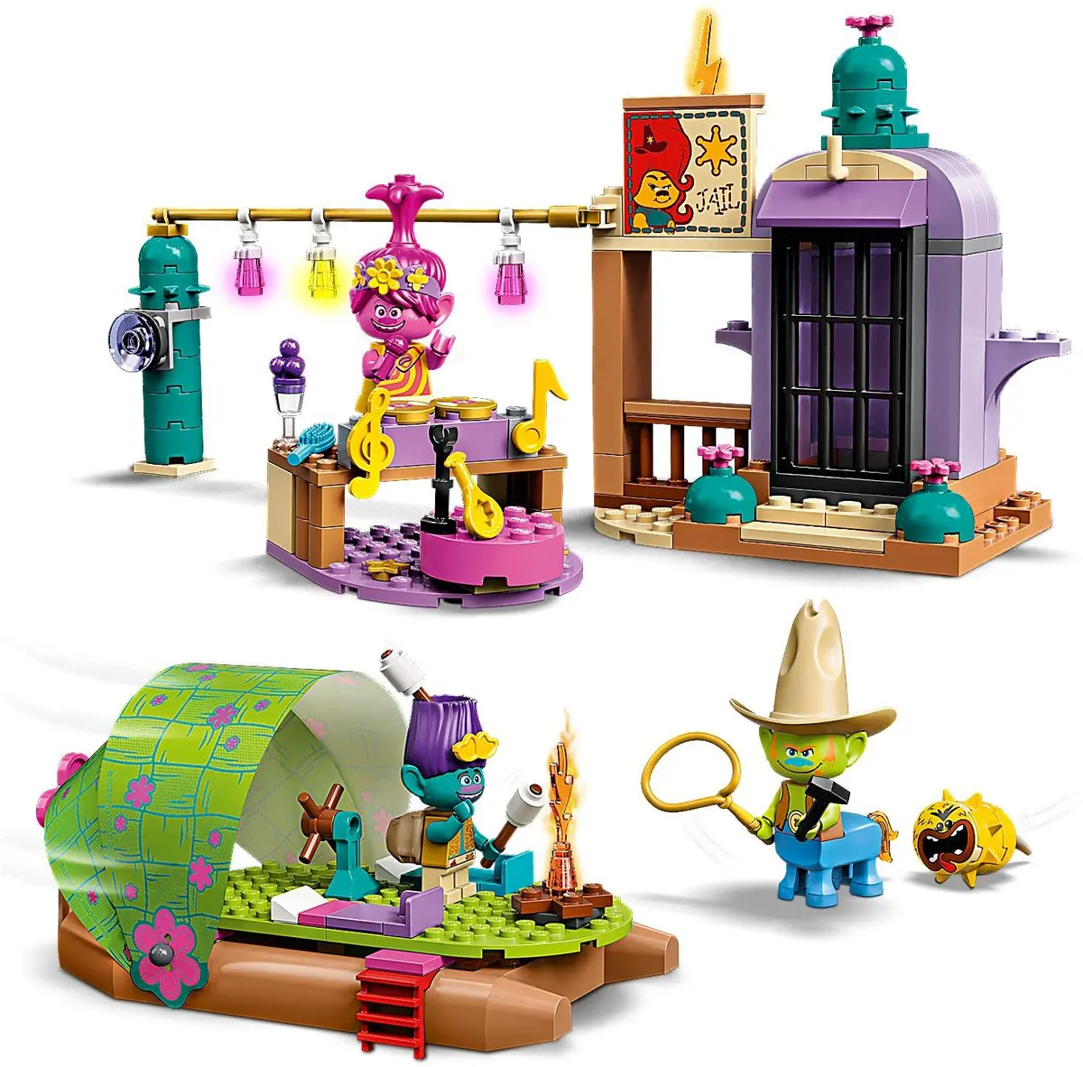 LEGO Trolls World Tour 41253 Lonesome Flats Raft Adventure set