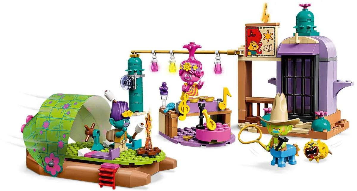 LEGO Trolls World Tour 41253 Lonesome Flats Raft Adventure set, image 4