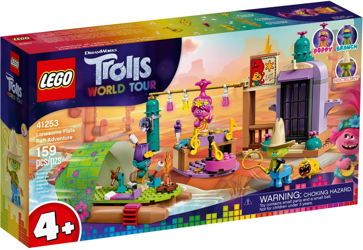 LEGO Trolls World Tour 41253 Lonesome Flats Raft Adventure set, image 2