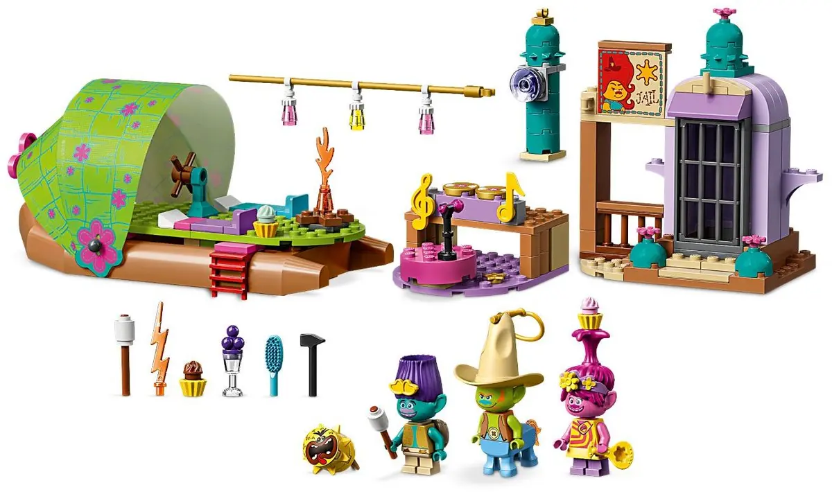LEGO Trolls World Tour 41253 Lonesome Flats Raft Adventure set, image 5