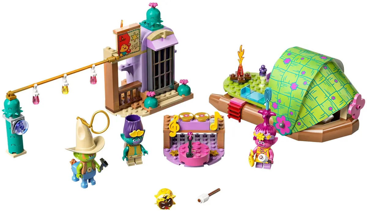 LEGO Trolls World Tour 41253 Lonesome Flats Raft Adventure set, image 3