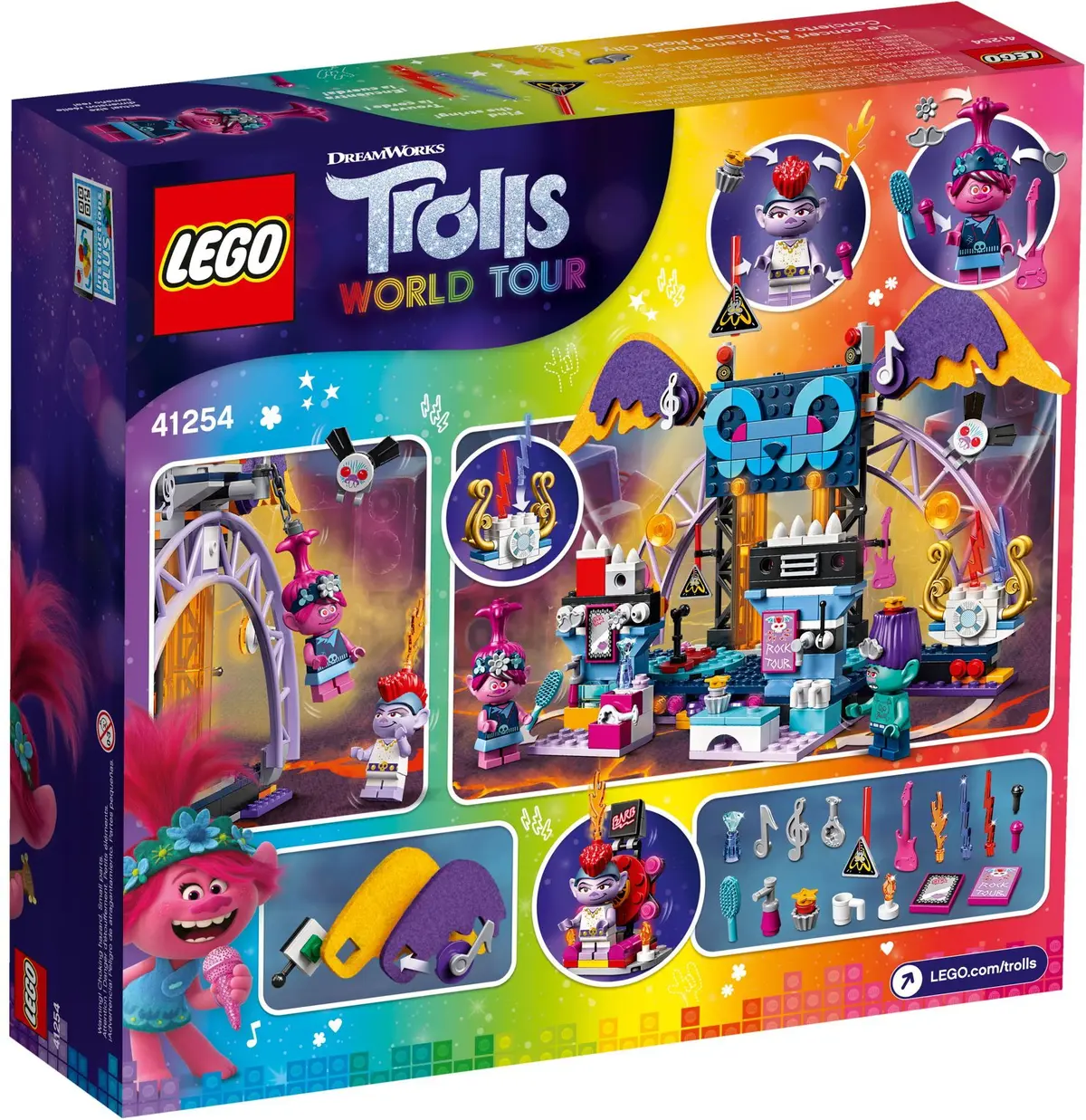 LEGO Trolls World Tour 41254 Volcano Rock City Concert set, image 5