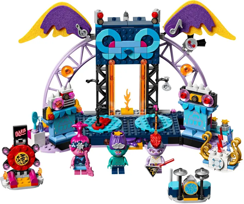 LEGO Trolls World Tour 41254 Volcano Rock City Concert set