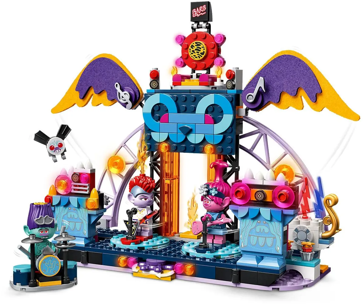 LEGO Trolls World Tour 41254 Volcano Rock City Concert set, image 4