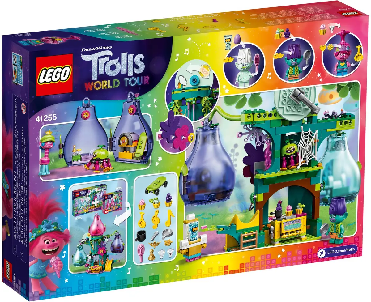 LEGO Trolls World Tour 41255 Pop Village Celebration set, image 6