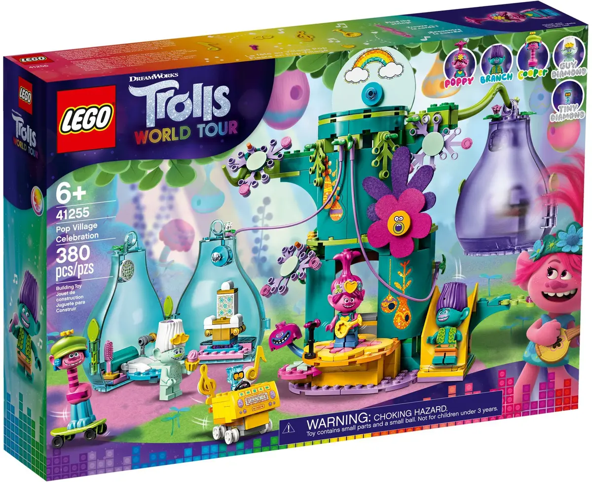 LEGO Trolls World Tour 41255 Pop Village Celebration set, image 2