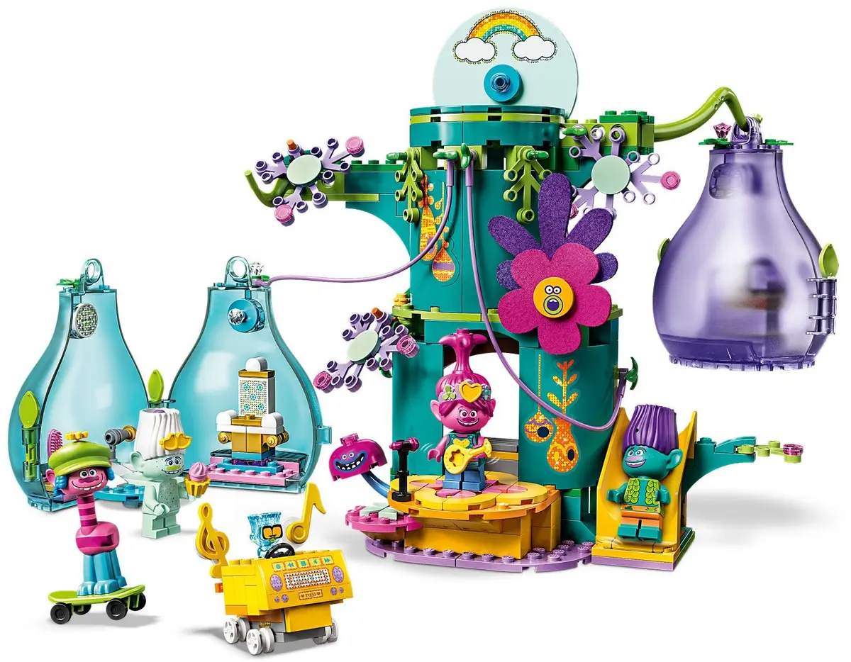 LEGO Trolls World Tour 41255 Pop Village Celebration set, image 3