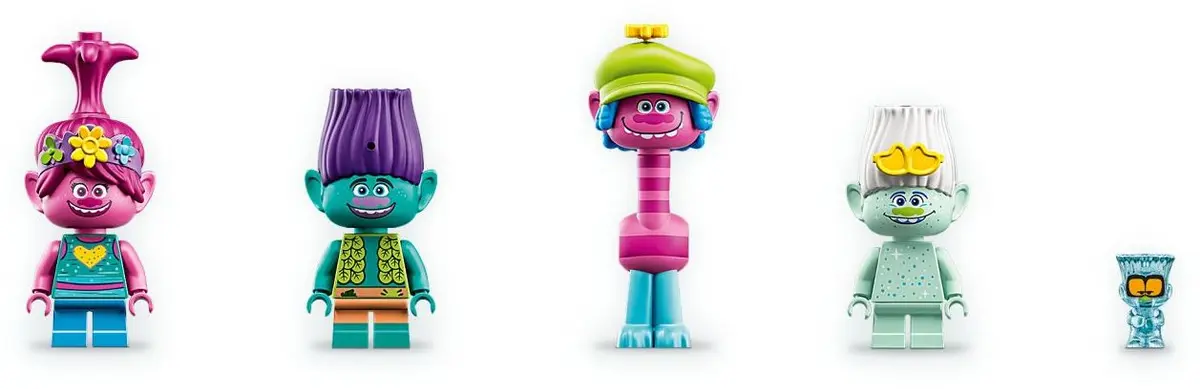 LEGO Trolls World Tour 41255 Pop Village Celebration set, image 8