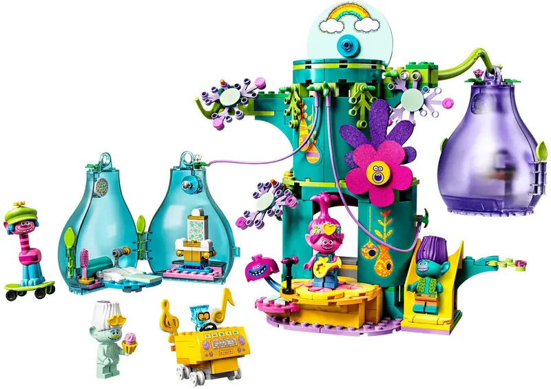 LEGO Trolls World Tour 41255 Pop Village Celebration set