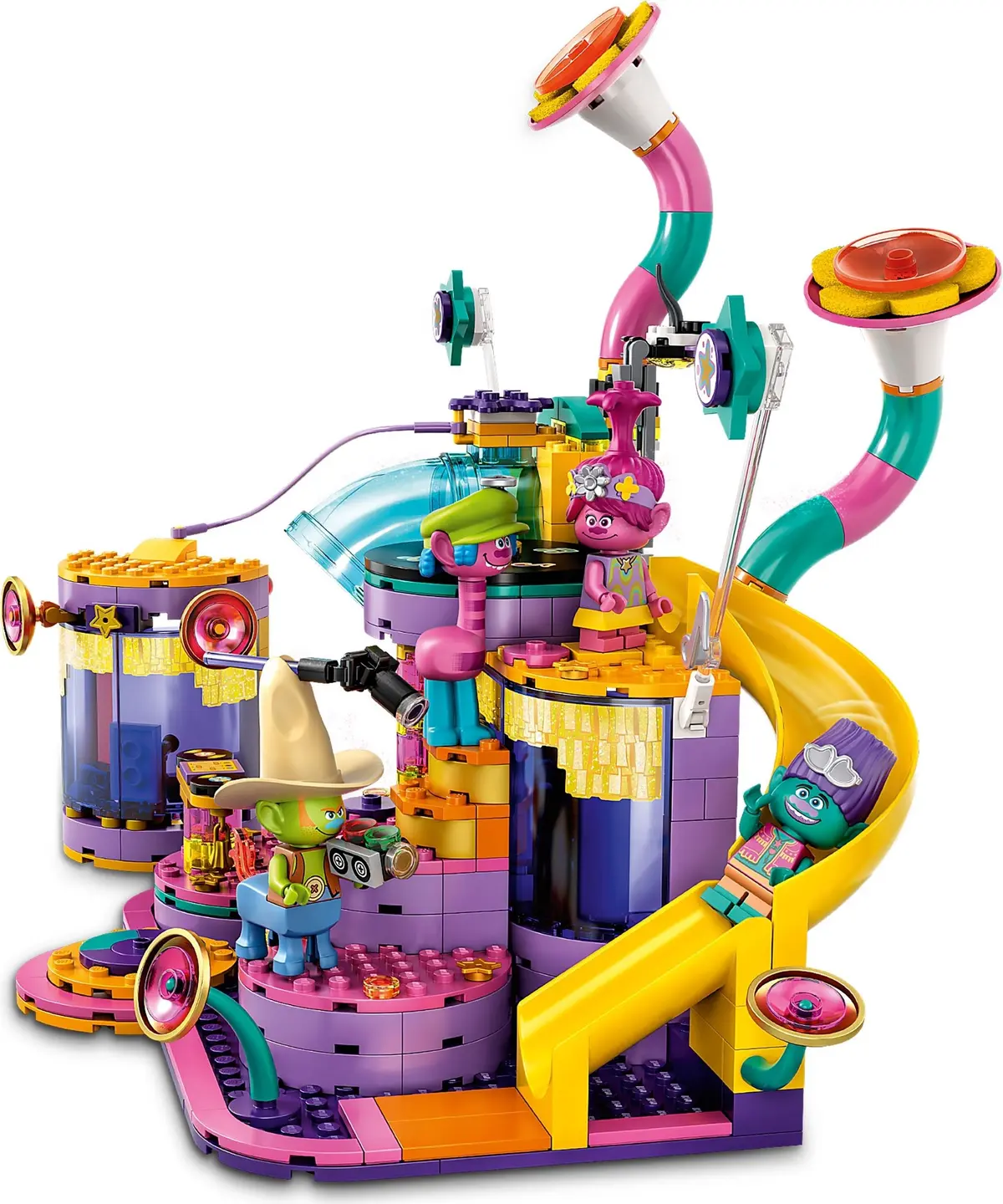 LEGO Trolls World Tour 41258 Vibe City Concert set, image 8