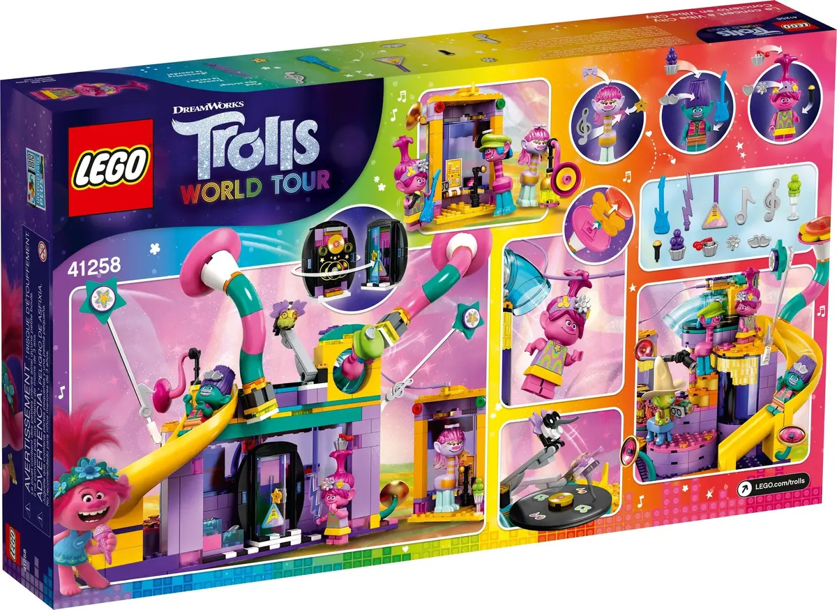 LEGO Trolls World Tour 41258 Vibe City Concert set, image 11