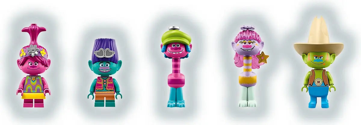 LEGO Trolls World Tour 41258 Vibe City Concert set, image 4