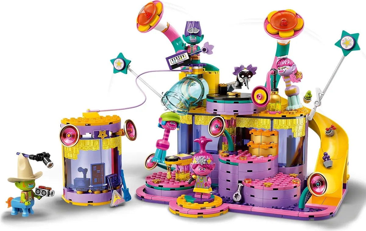 LEGO Trolls World Tour 41258 Vibe City Concert set, image 5
