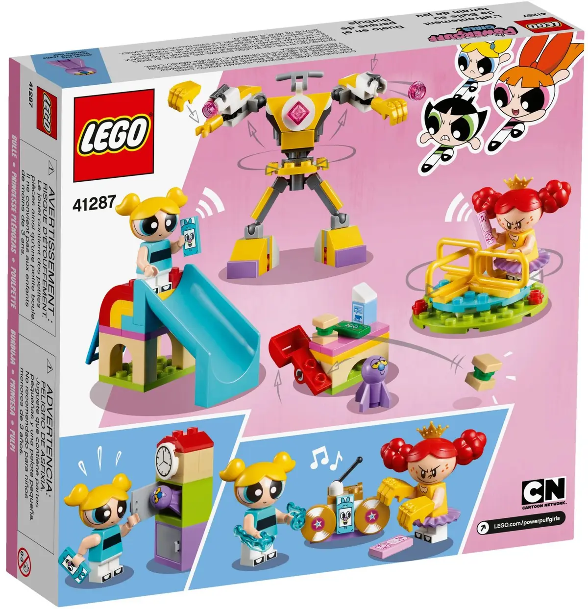 LEGO The Powerpuff Girls 41287 Bubbles' Playground Showdown set, image 7