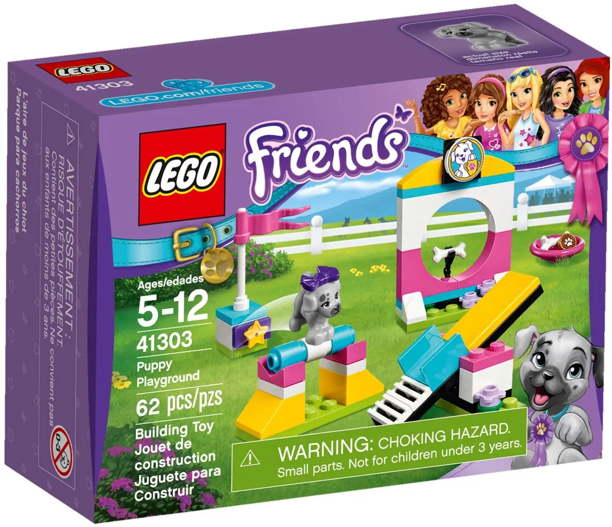 LEGO Friends 41303 Puppy Playground set, image 2