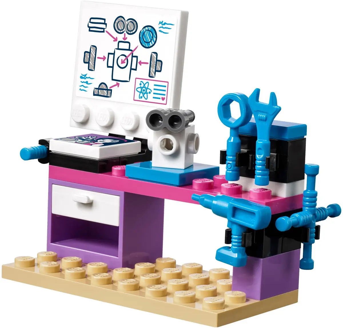 LEGO Friends 41307 Olivia's Creative Lab set, image 8