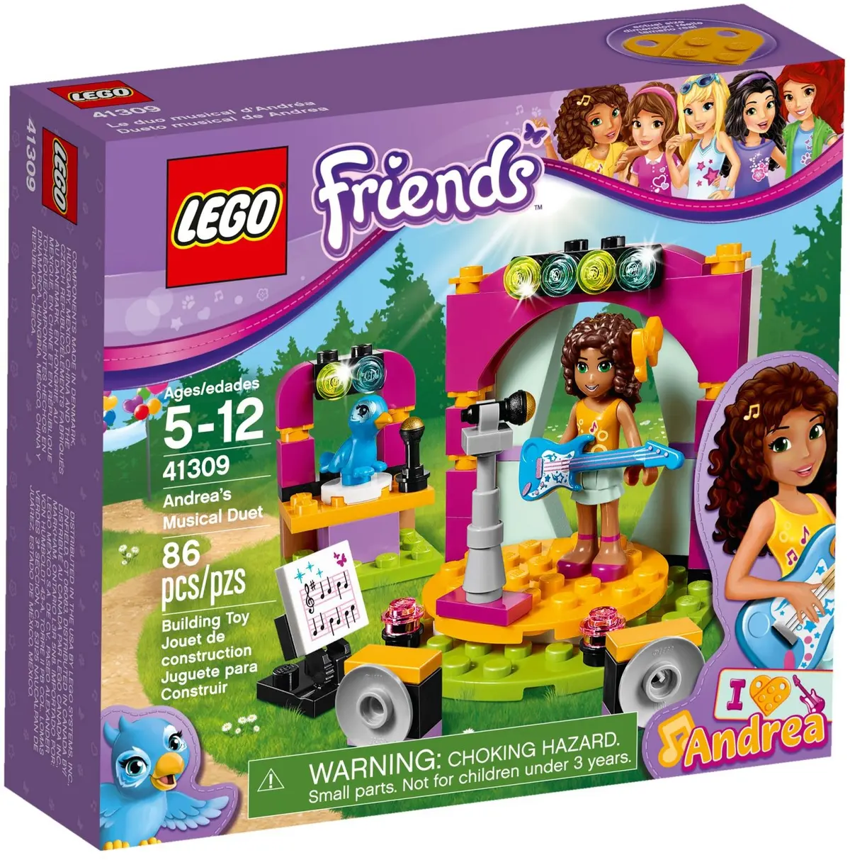 LEGO Friends 41309 Andrea's Musical Duet set, image 2