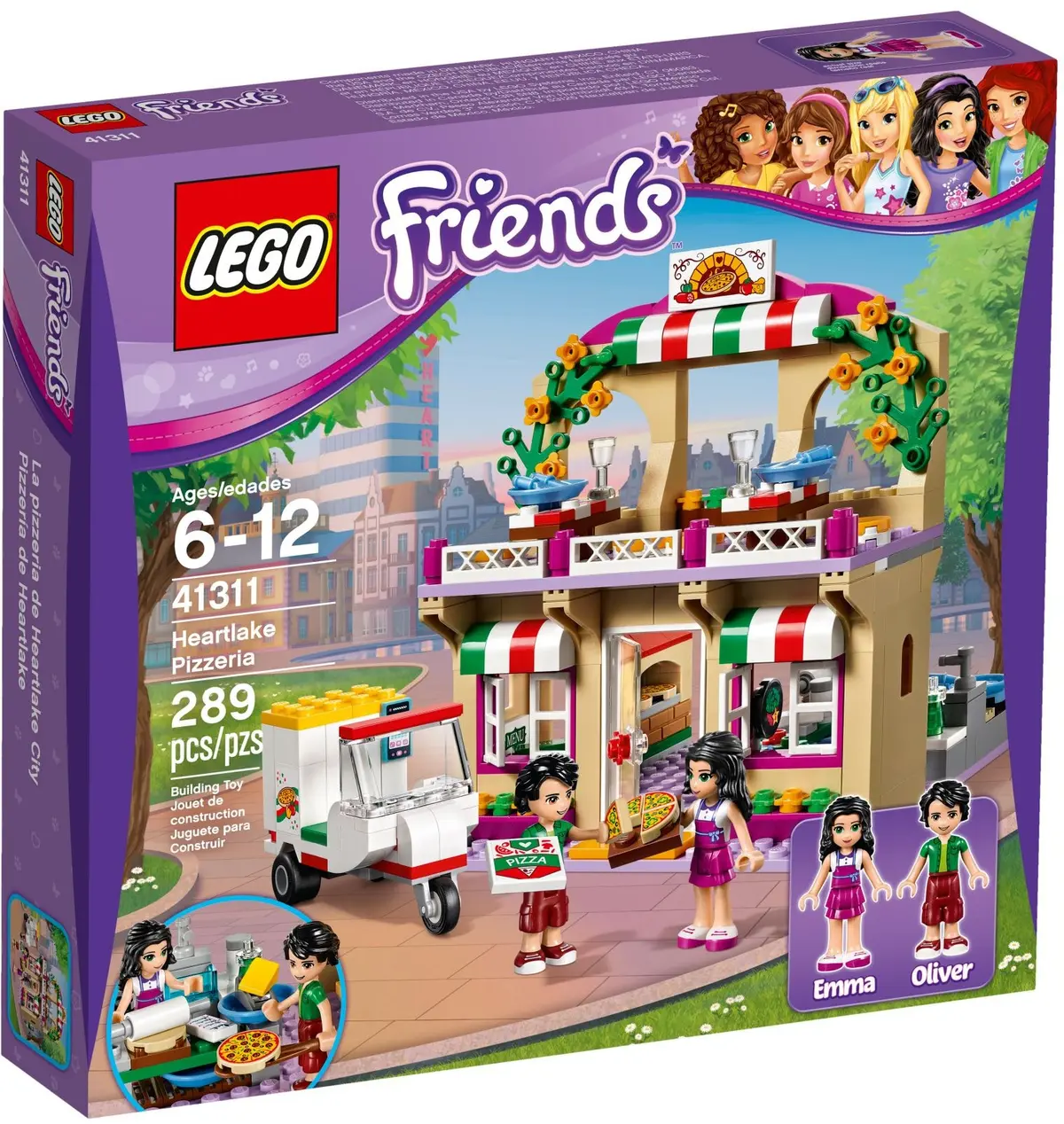 LEGO Friends 41311 Heartlake Pizzeria set, image 2