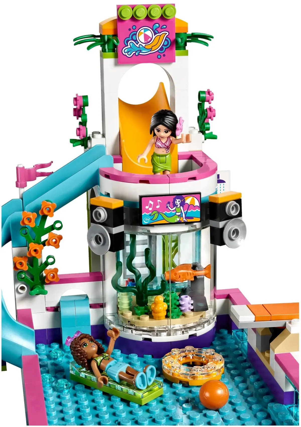 LEGO Friends 41313 Heartlake Summer Pool set, image 10