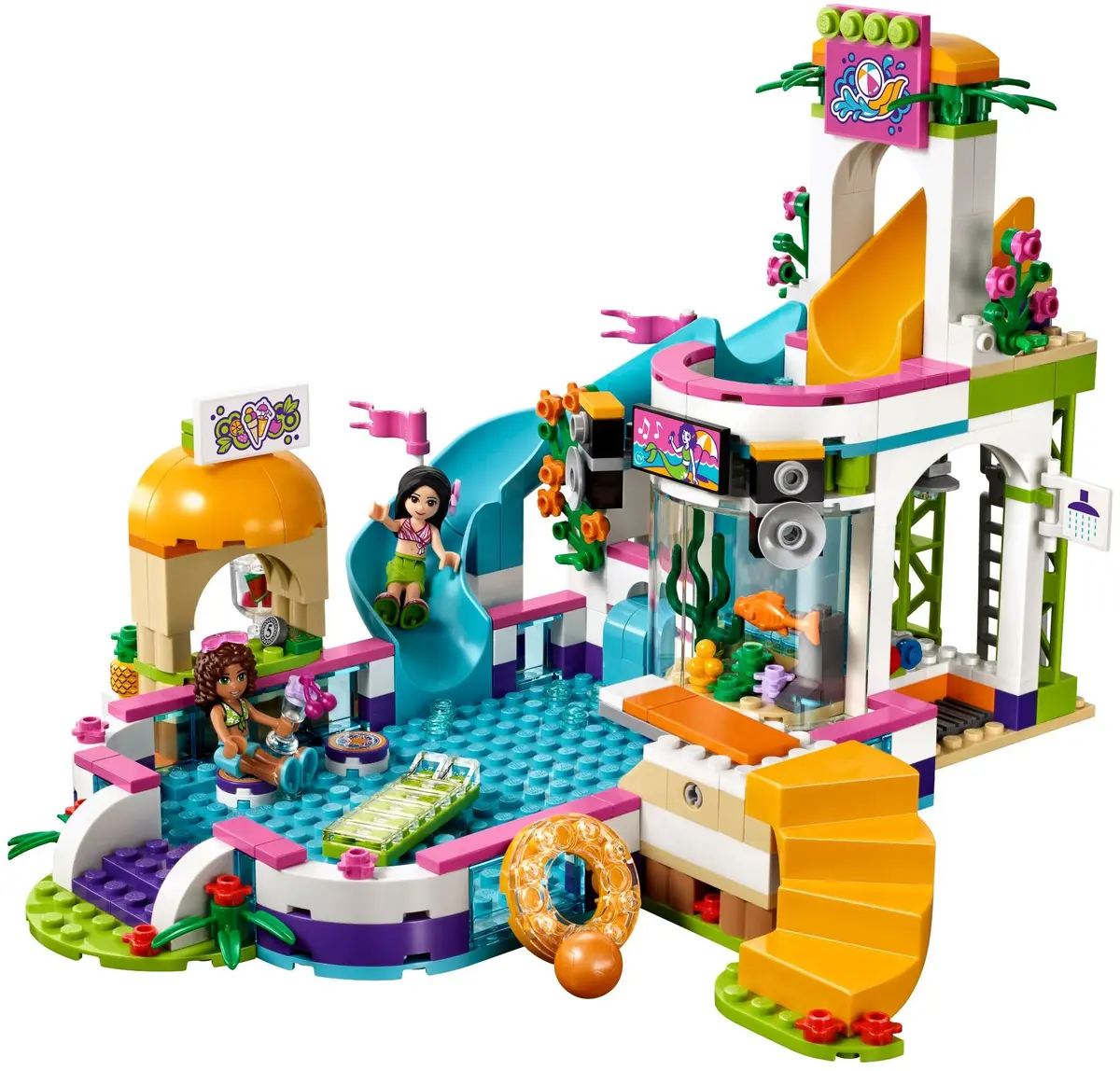 LEGO Friends 41313 Heartlake Summer Pool set, image 9