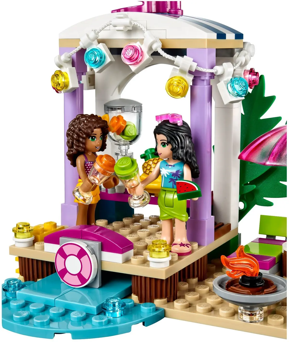 LEGO Friends 41316 Andrea's Speedboat Transporter set, image 6