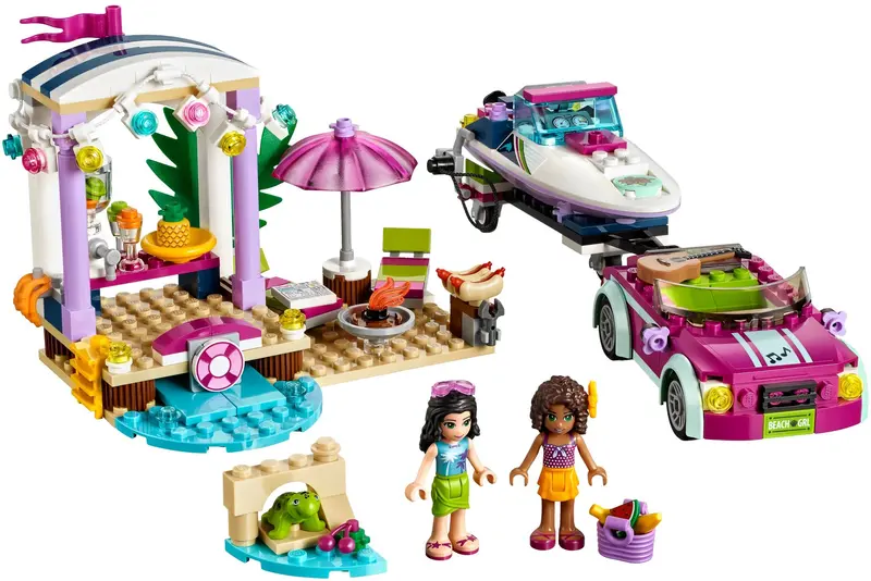 LEGO Friends 41316 Andrea's Speedboat Transporter set